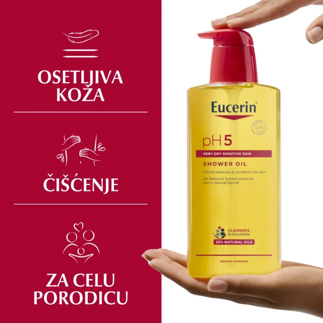 Eucerin pH5 ulje za tuširanje 400ml