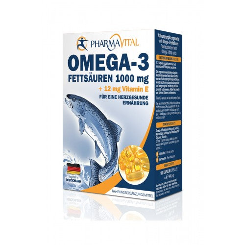 Omega3  1000mg+12mg vit. E cps. A100