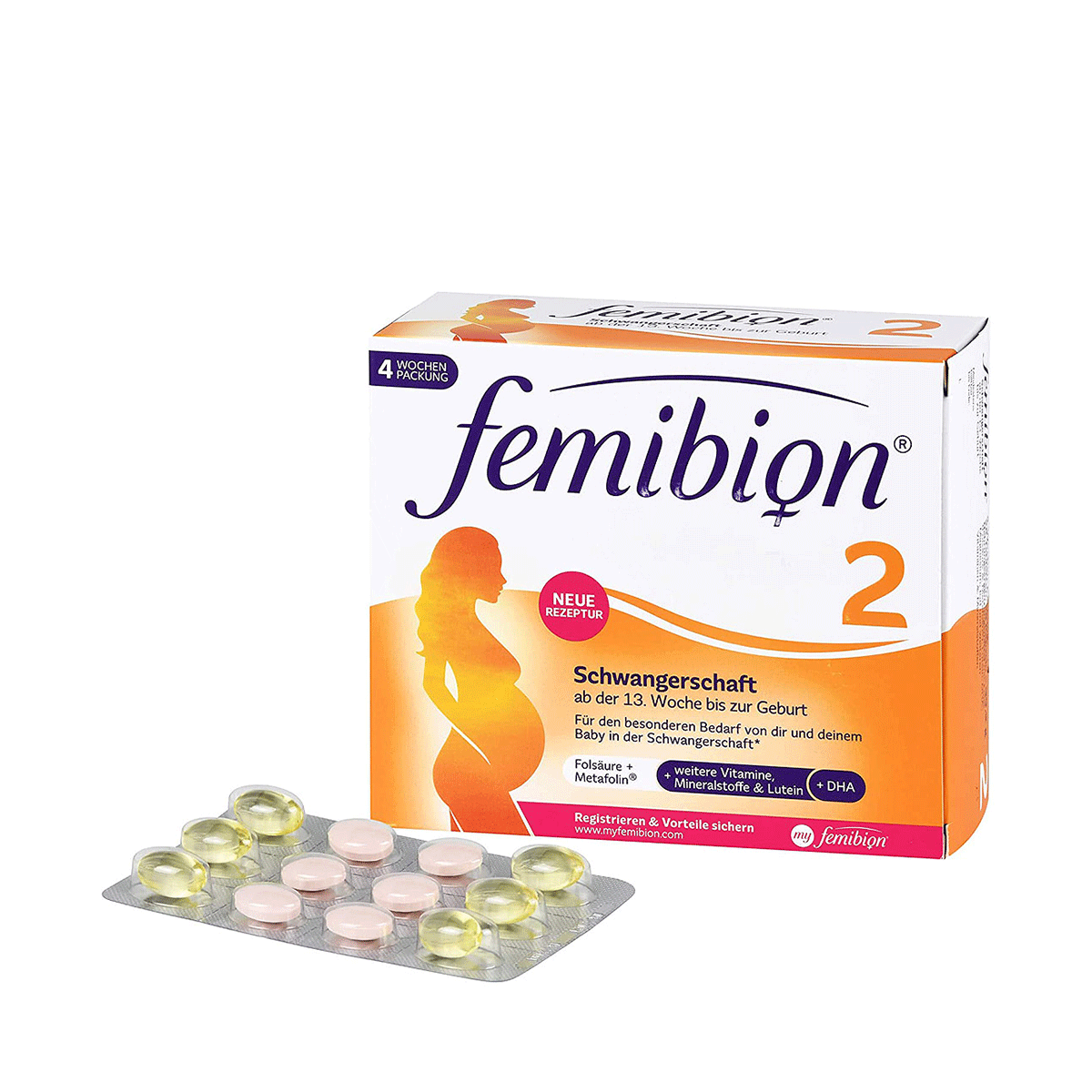 Femibion 2  (28 tableta +28 kapsula) 1+1 GRATIS