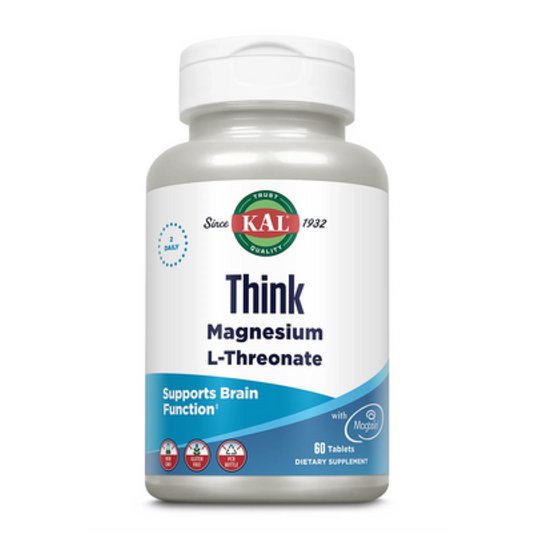 Kal Magnesium Think (L-Threonate), 60 tableta