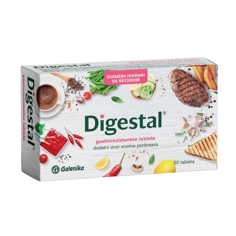 Digestal 20 tableta