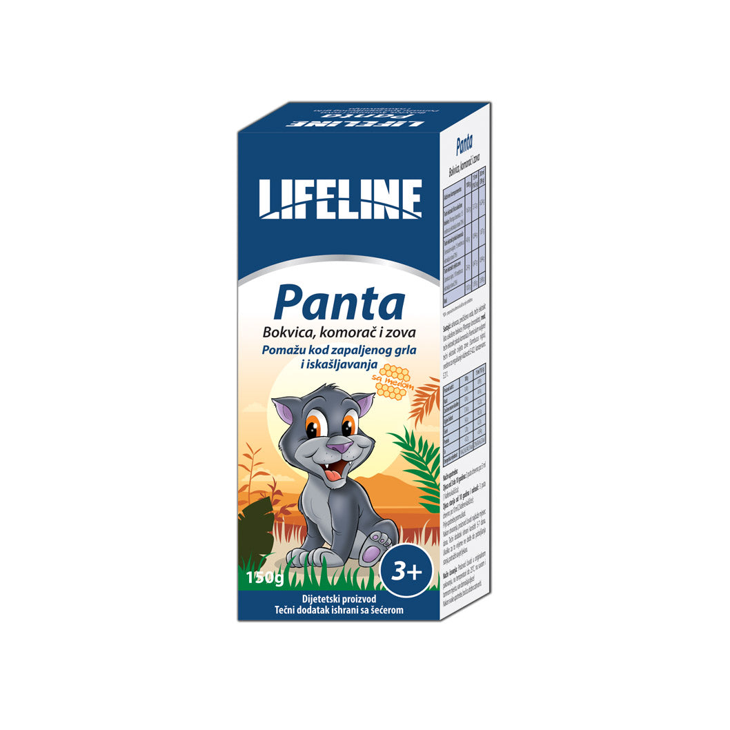 Panda sirup bokvica, komorač i zova 150ml