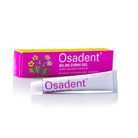 Osadent biljni zubni gel 20 g