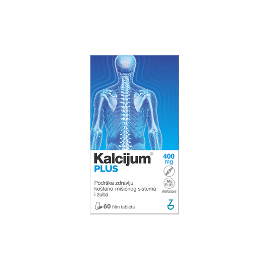 Kalcijum plus 400 mg 30 film tableta