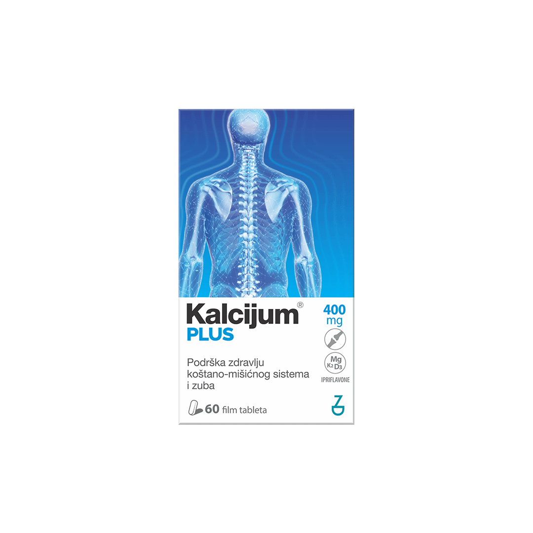 Kalcijum plus 400 mg 30 film tableta