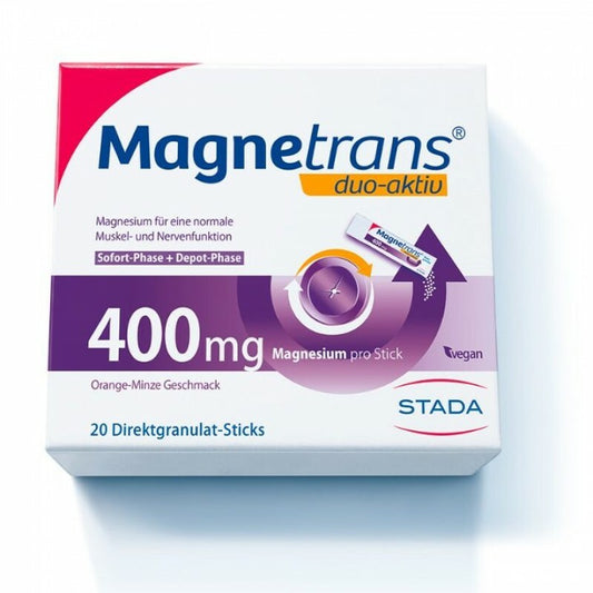 Magnetrans duo-activ 400 mg direkt granule 20 vrećica