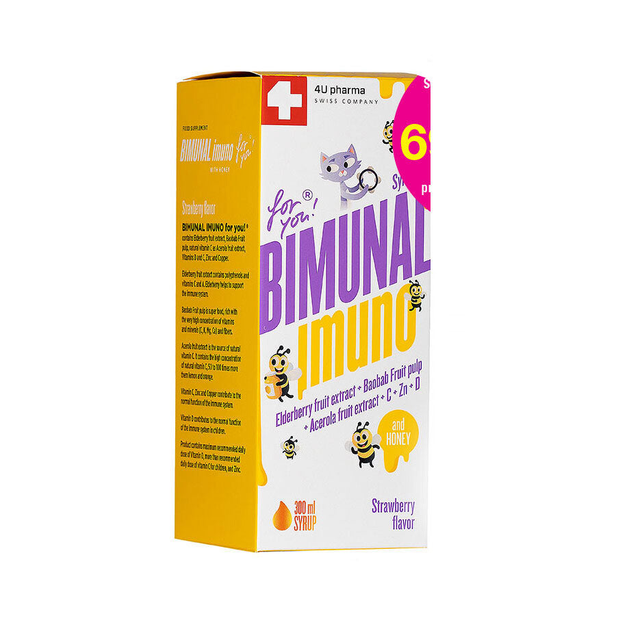 Bimunal imuno sirup 300 ml 1+1 GRATIS