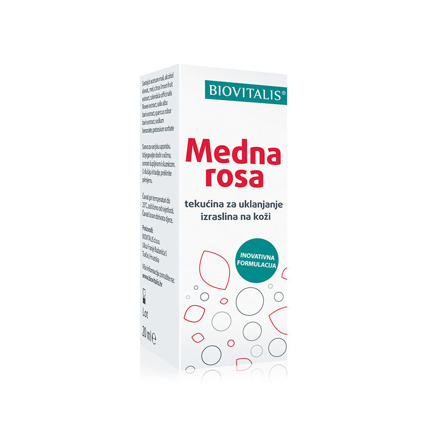 Medna rosa za bradavice 20 ml
