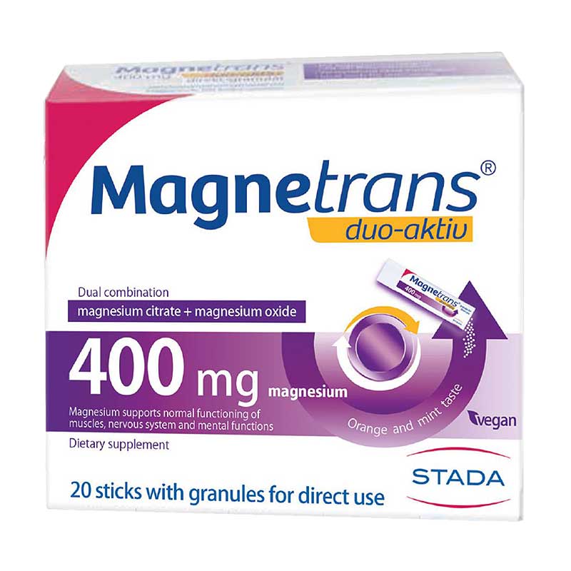 Magnetrans duo-activ 400 mg direkt granule 20 vrećica