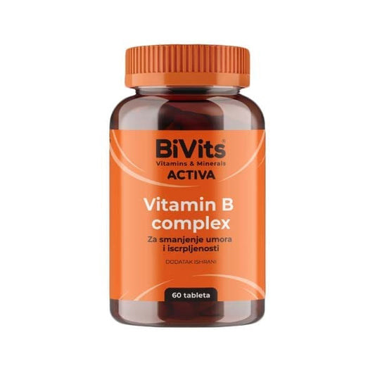 BIVITS ACTIVA VITAMIN B COMPLEX TBL A60 KUT