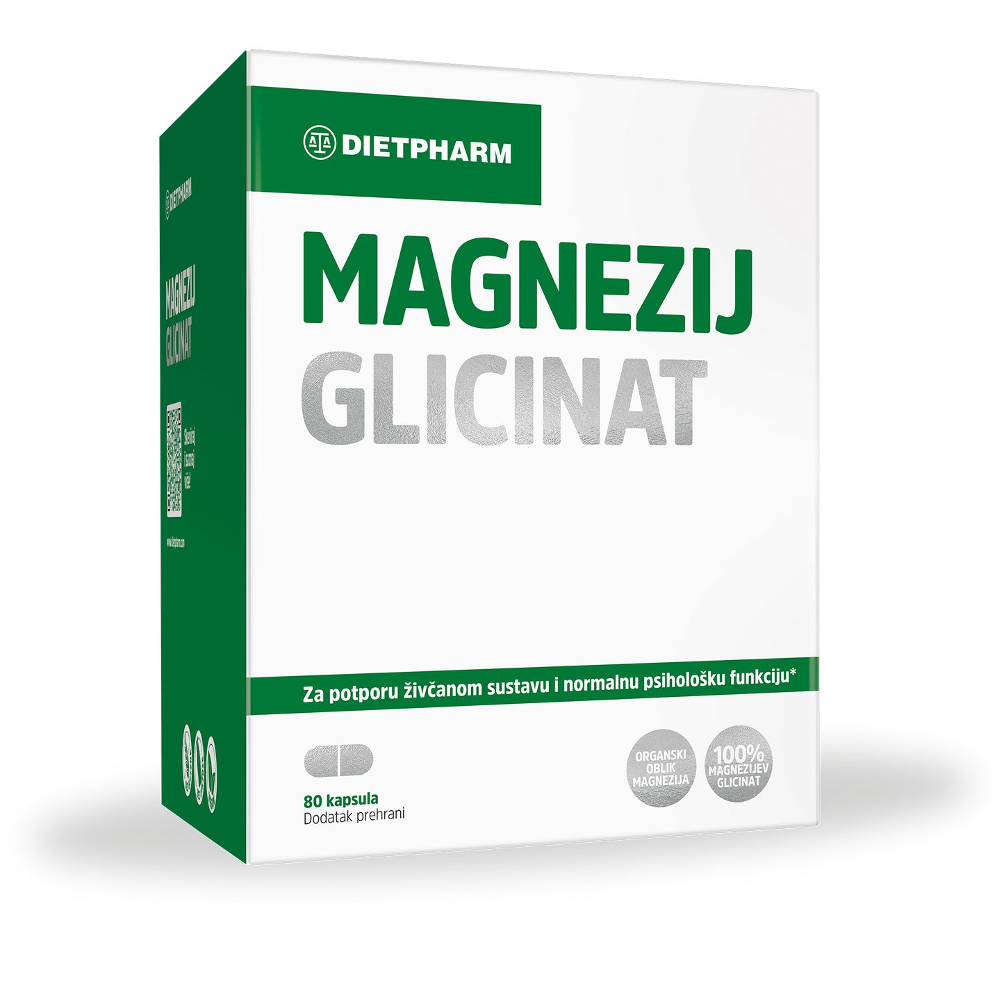 Magnezij glicinat 80 kapsula