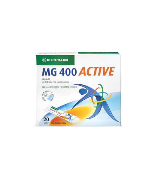 Magnezij aktiv granule 400 mg 20 kesica