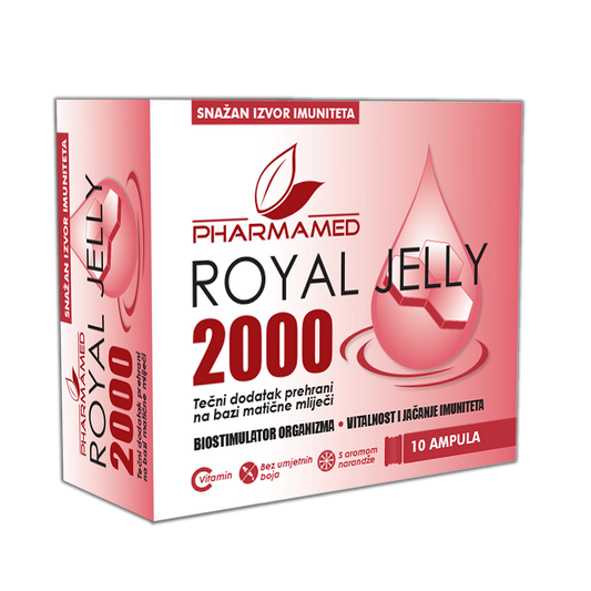 Royal jelly 2000 mg 10 ampula