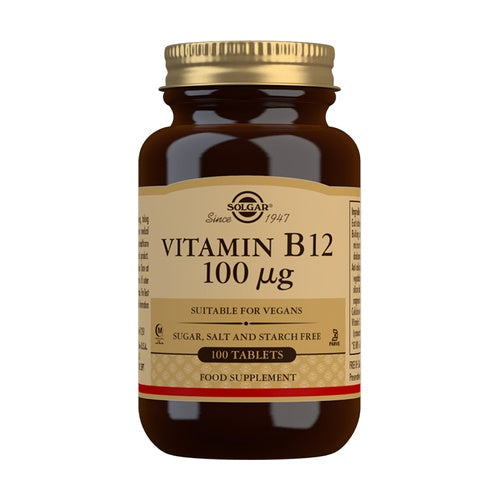 Solgar Vitamin B12 100mcg tbl. A100