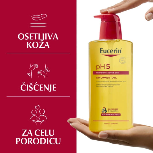 Eucerin pH5 ulje za tuširanje 400ml