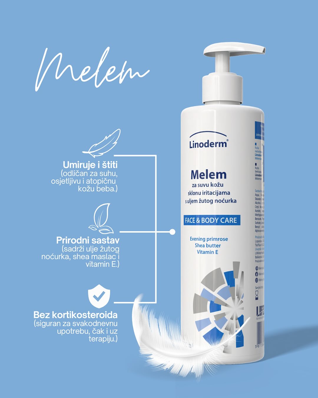 Linoderm melem 200ml