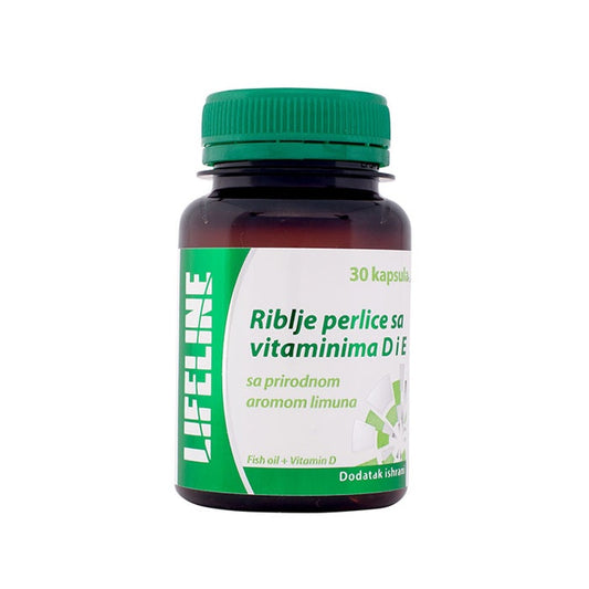 Riblje perlice Vit D i E 30 kapsule