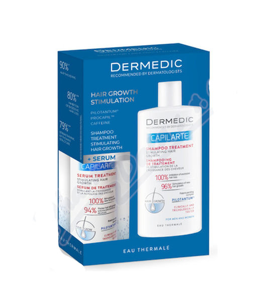 Dermedic capilarte  set-  Šampon za stimuliranje rasta kose 300ml + Serum za stimuliranje rasta kose 150ml