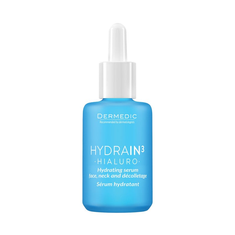 Dermedic hydrain3 hidratantni serum za lice, vrat i dekolte 30 ml