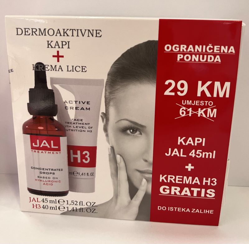 Vital plus active JAL 45 ml+H3 krema 40 ml