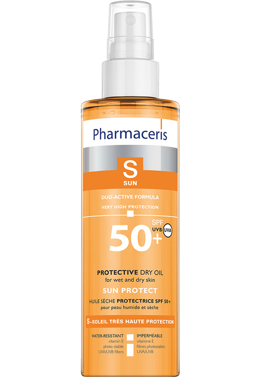 Pharmaceris S SUHO ZAŠTITNO ULJE  za tijelo SPF 50+ duo active formula za mokru i suhu kožu
