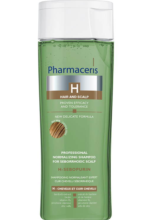 Pharmaceris H PROFESIONALNI NORMALIZIRAJUĆI ŠAMPON za seboreično vlasište sklono iritacijama i masnu kosu