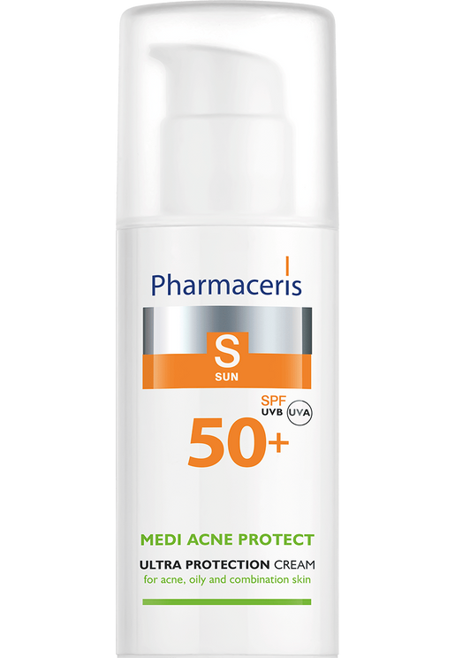 Pharmaceris S ZAŠTITNA KREMA SPF 50+ za mješovitu i masnu kožu sklonu aknama  MEDI ACNE PROTECT 50 ml