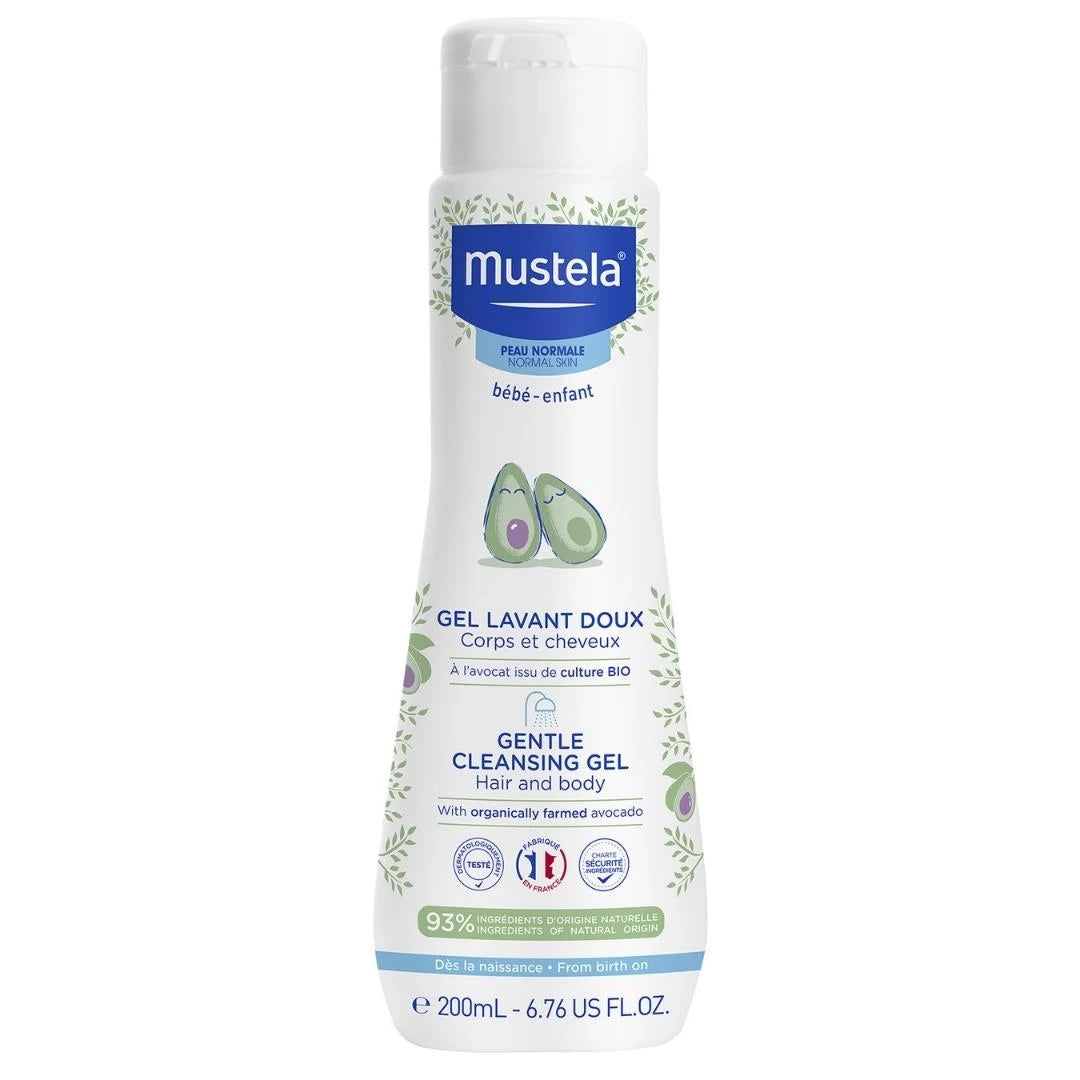 Mustela blagi gel za kupanje za kosu i tijelo 200 ml