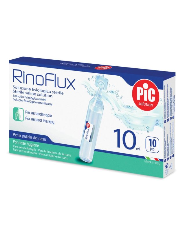 PIC Rinoflux fizioloski rastvor 10 ml 10 ampula