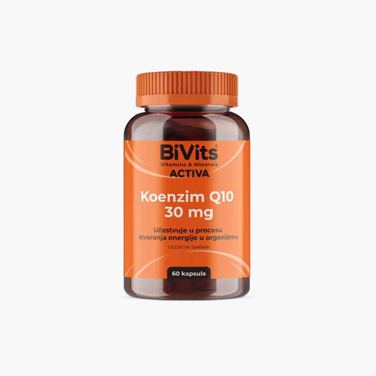 BIVITS ACTIVA KOENZIM Q10 30MG A60CPS KOM