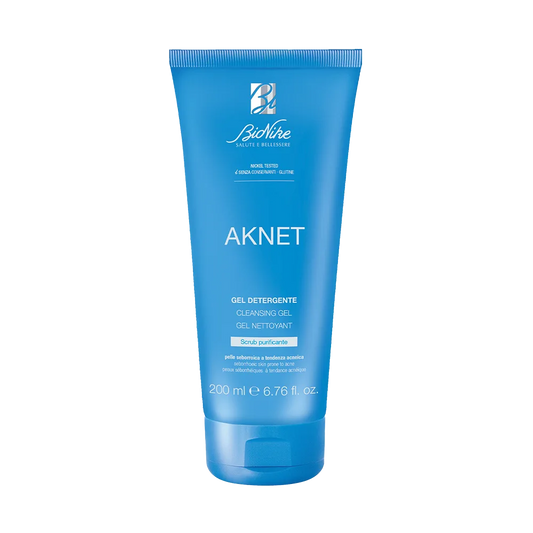 BioNike Aknet Pjenušavi gel – piling za kožu sklonu aknama i seboreji 200 ml