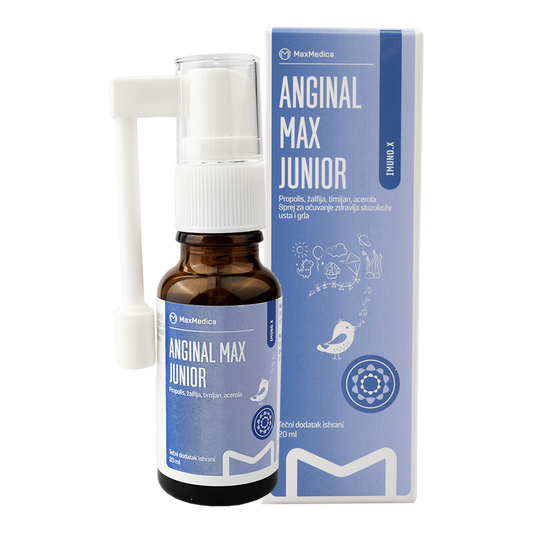 Anginal max junior sprej 20 ml