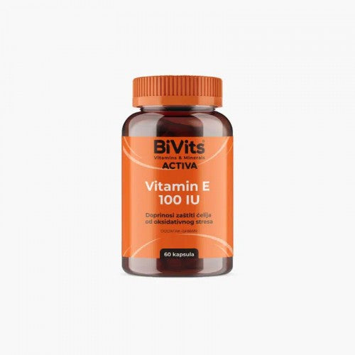 BIVITS ACTIVA VITAMIN E 100IU A60CPS KOM