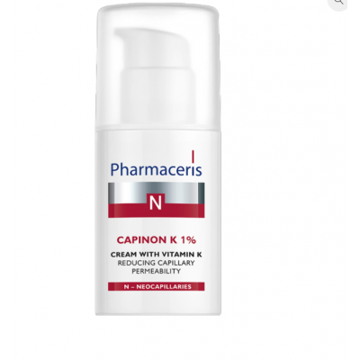 Pharmaceris Capinon krema 1% vit.K 30ml