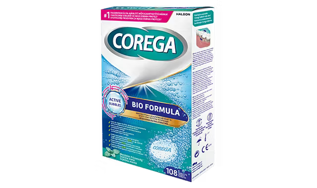 Corega Bio Formula tablete za čišćenje zubnih proteza a108