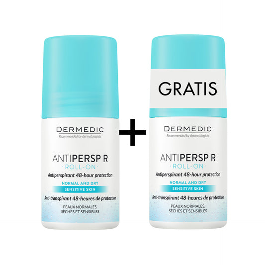 Dermedic antipersp R Roll-on 60 ml 1+1 GRATIS