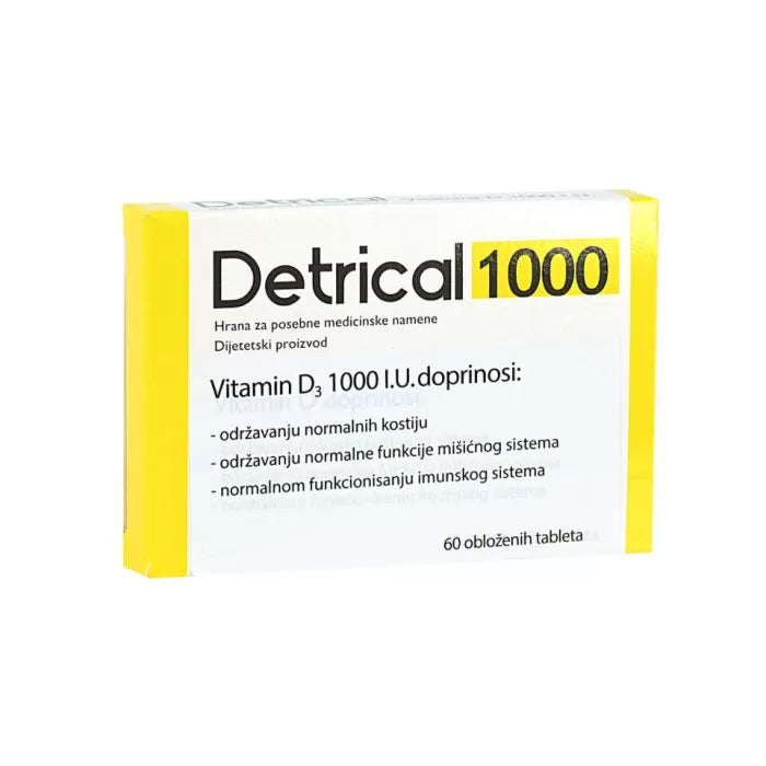 Detrical 1000IU 60 tableta