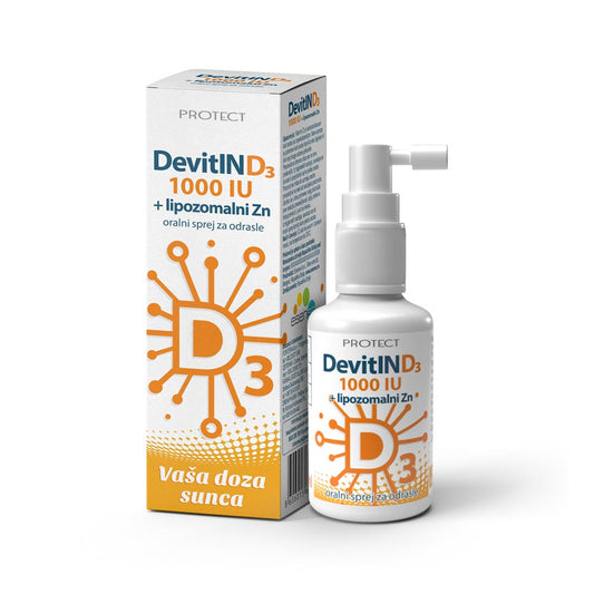 Devitin D3 1000IU+Zn sprej 30ml