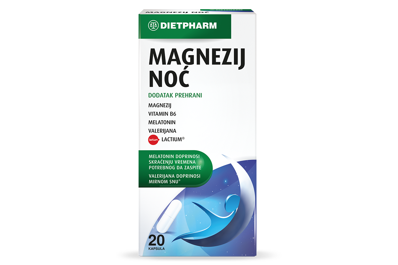 Magnezij noc 20 tableta