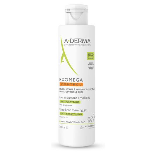 A-derma Exomega emolijentni pjenušavi gel, 200 ml