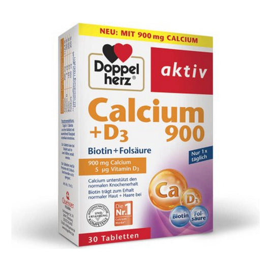 DH aktiv kalcij 900+D3+biotin 30 tableta