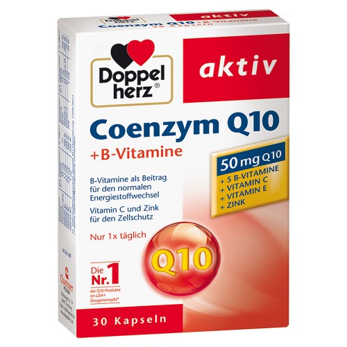 DH aktiv coenzym Q10+B vitamini 30 kapsula