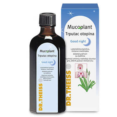 Mucoplant Trupčev sirup good night 100 ml