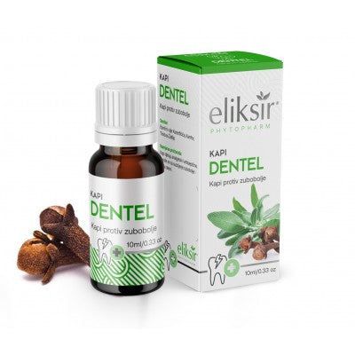 Eliksir Dentel kapi protiv zubobolje 10ml