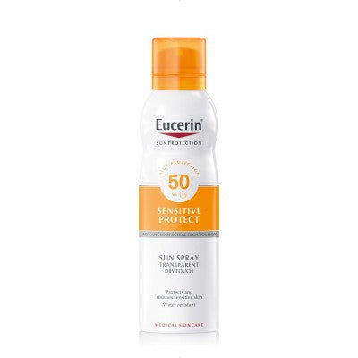 Eucerin SUN Sensitive Protect Dry Touch aerosol sprej SPF50 200ml