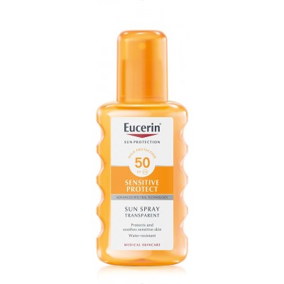 Eucerin SUN Sensitive Protect Transparent sprej SPF50 200ml