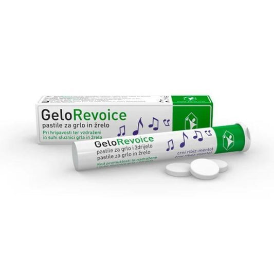 Gelorevoice pastile crna ribizla a 20