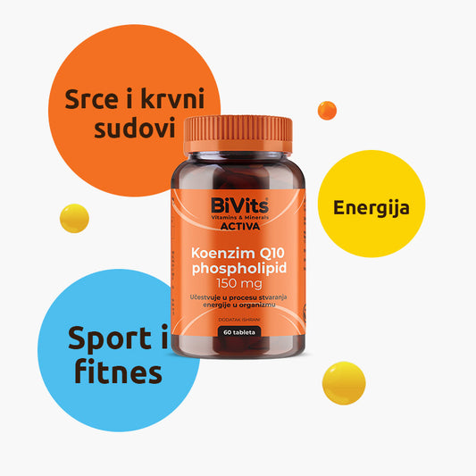 Bivits Activa Koenzim Q10 caps 60x150mg