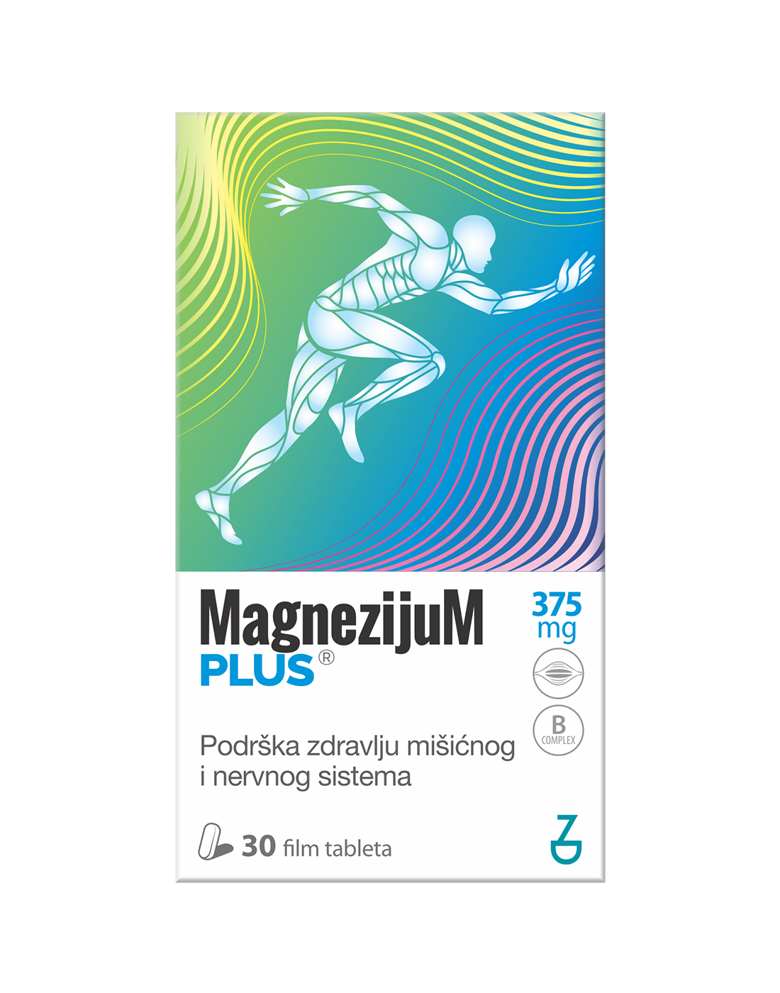 Magnezium plus 375 mg 30 film tableta