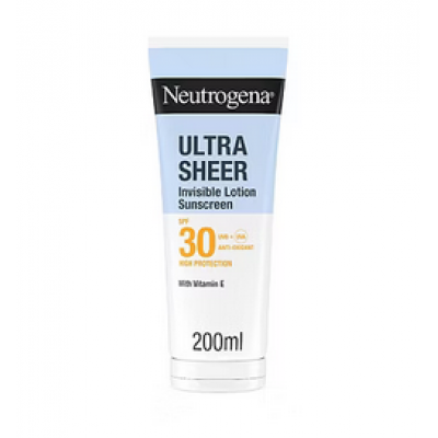 Neutrogena Ultra Sheer losion SPF30+ 200ml